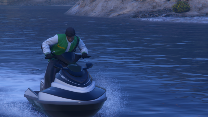 Les gagnants de la course de jetski