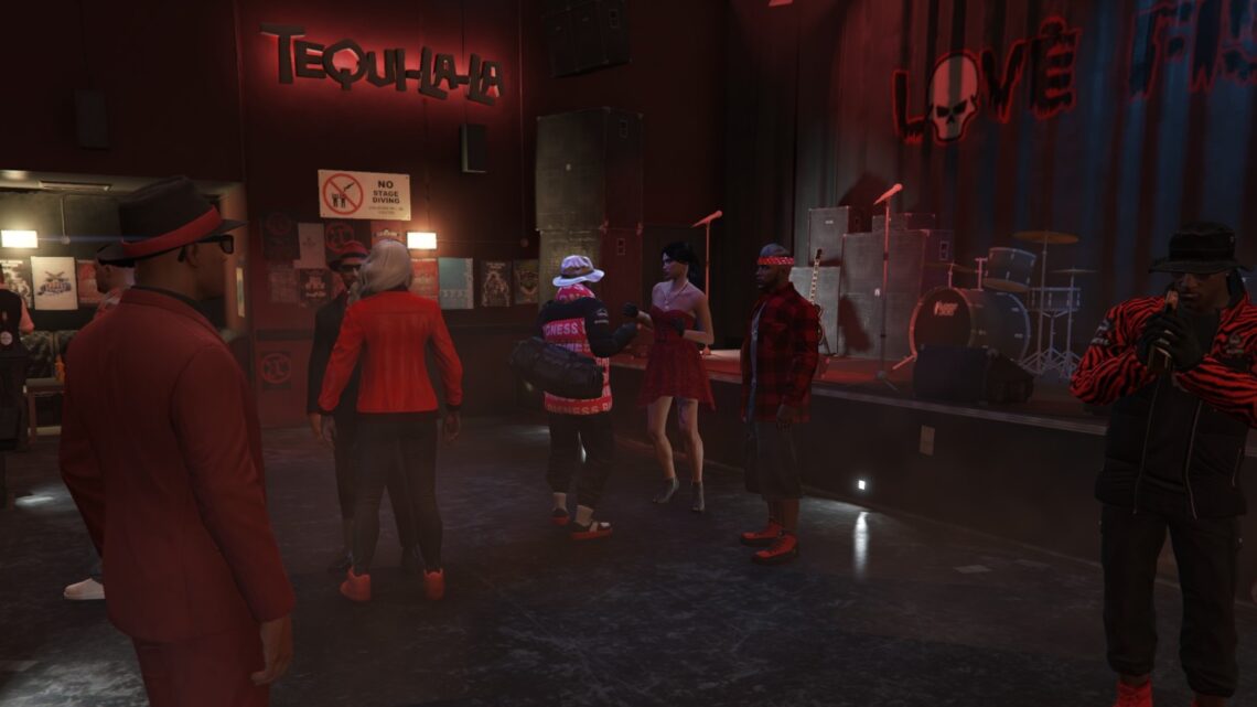 Soirée de réouverture du Tequi-la-la en rouge et noir !