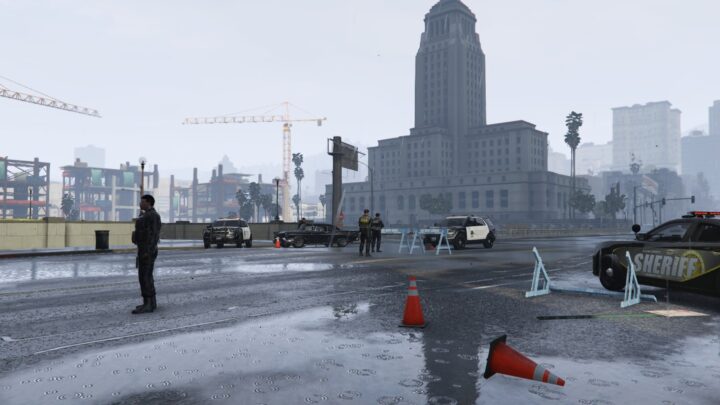 Premières actions de la LSPD (DECON3)