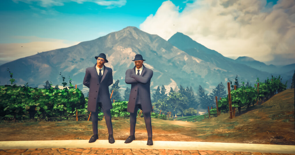 Mr Marley et Mr Bondy du Vignoble