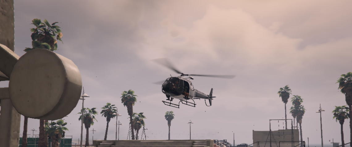 Soirée agitée à Vespucci Beach