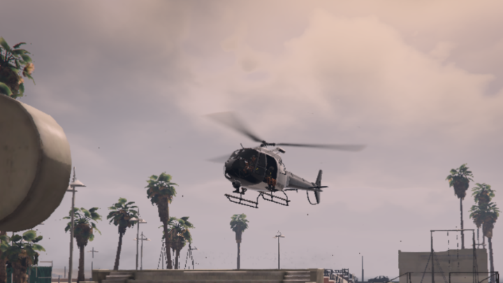 Soirée agitée à Vespucci Beach