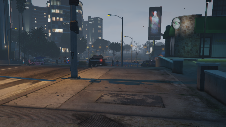 Vaste contrôle routier du LSPD