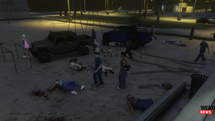 BREAKING NEWS : Los Santos Plongée dans un Bain de Sang – Une Nuit de Terreur Secoue la Ville