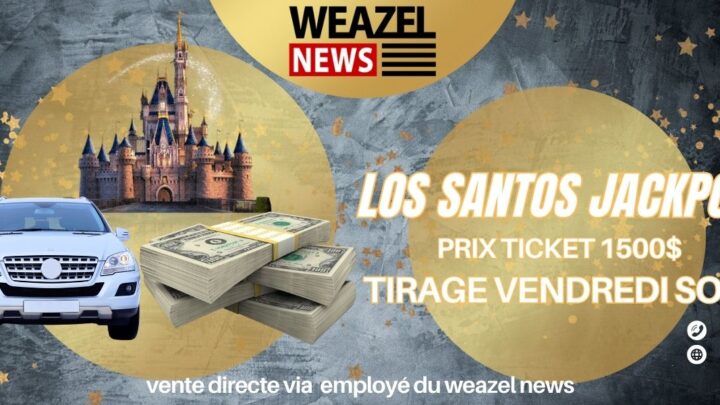 WEAZEL TV : Résultat du Los Santos Jackpot