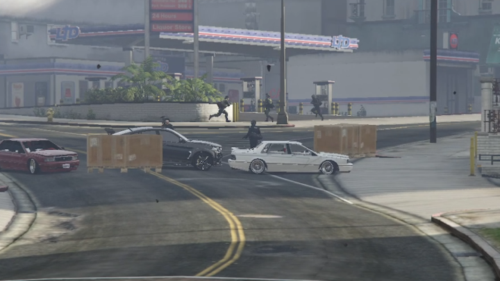 Le LSPD se confronte à la Kkangpae