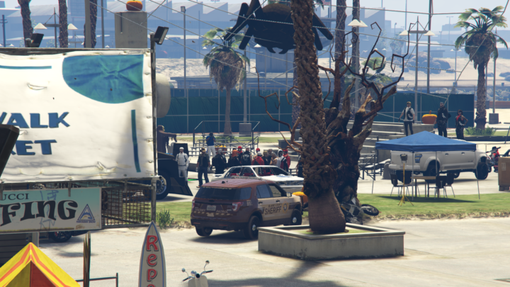 Salle de sport de Vespucci : une zone perdue ?