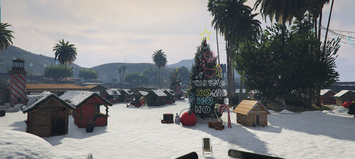 La Bataille de Boules de Neige à Los Santos : Quand l&rsquo;Hiver Frappe Fort !