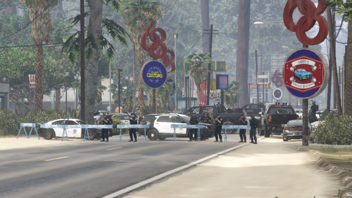 Prise d&rsquo;otages au LS Customs