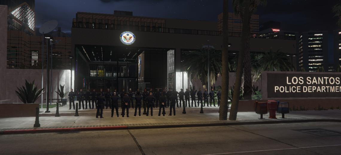 Inauguration du poste de police Dorset