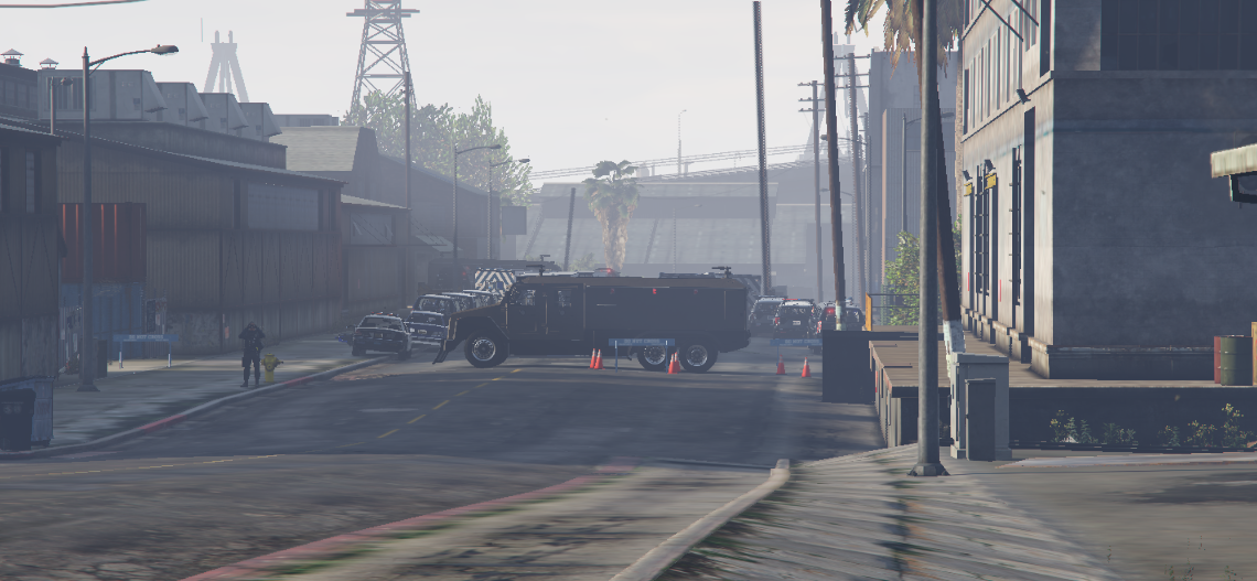 Descente LSPD sur Wardog