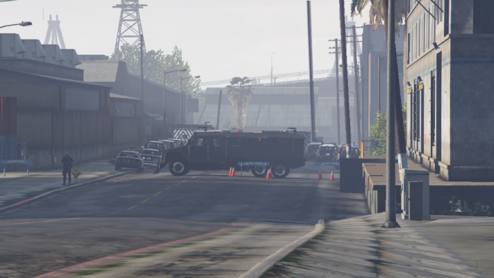 Descente LSPD sur Wardog