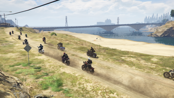 Motos en balade