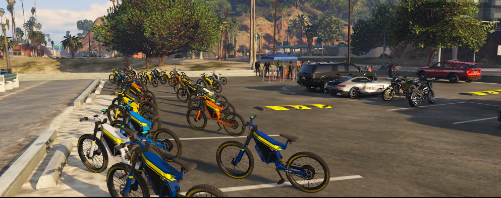 La bike race : la course des champions