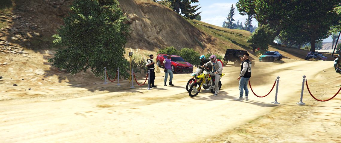 Course de Motocross à Sandy Shores : L’Association Off-Start fait vrombir les moteurs