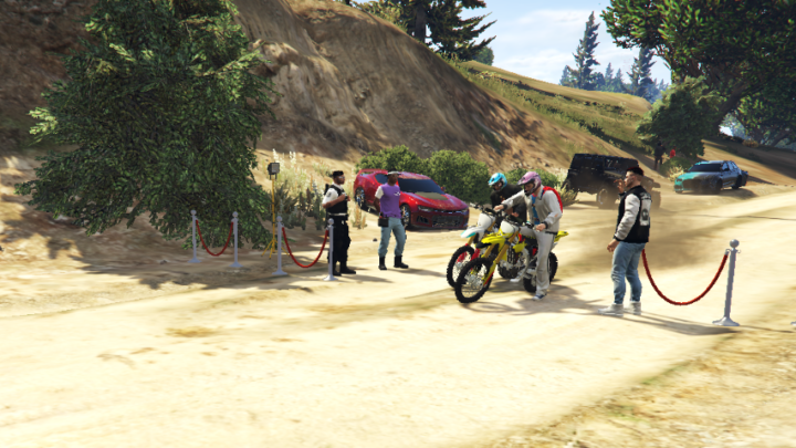 Course de Motocross à Sandy Shores : L’Association Off-Start fait vrombir les moteurs