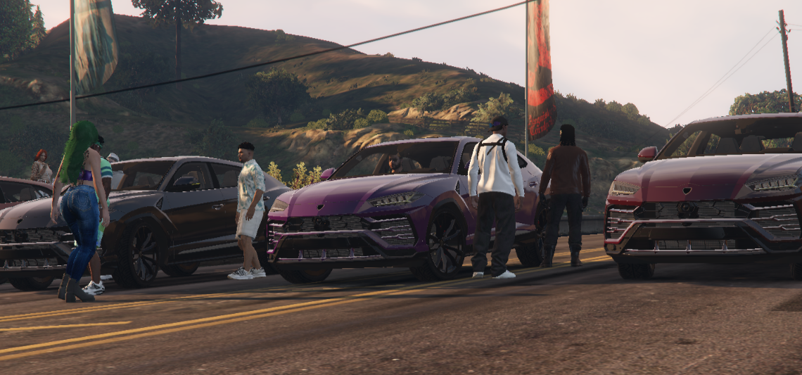 Course de SUV à Vinewood Hills
