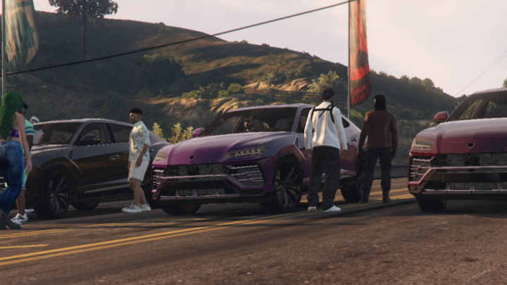 Course de SUV à Vinewood Hills