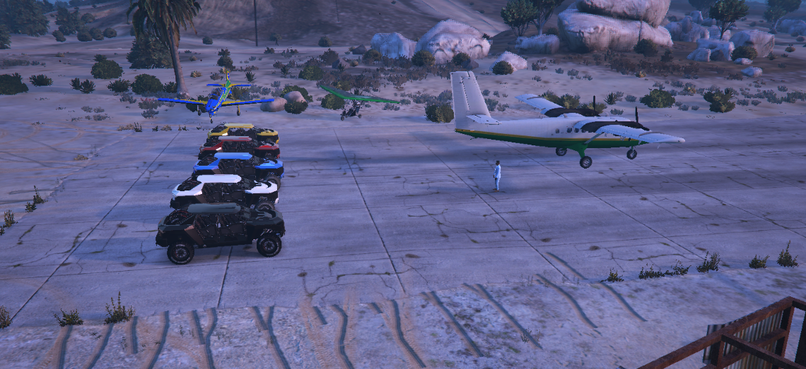 Événement de l&rsquo;AAC à l’aérodrome de Sandy Shores : Une course unique entre ciel et terre