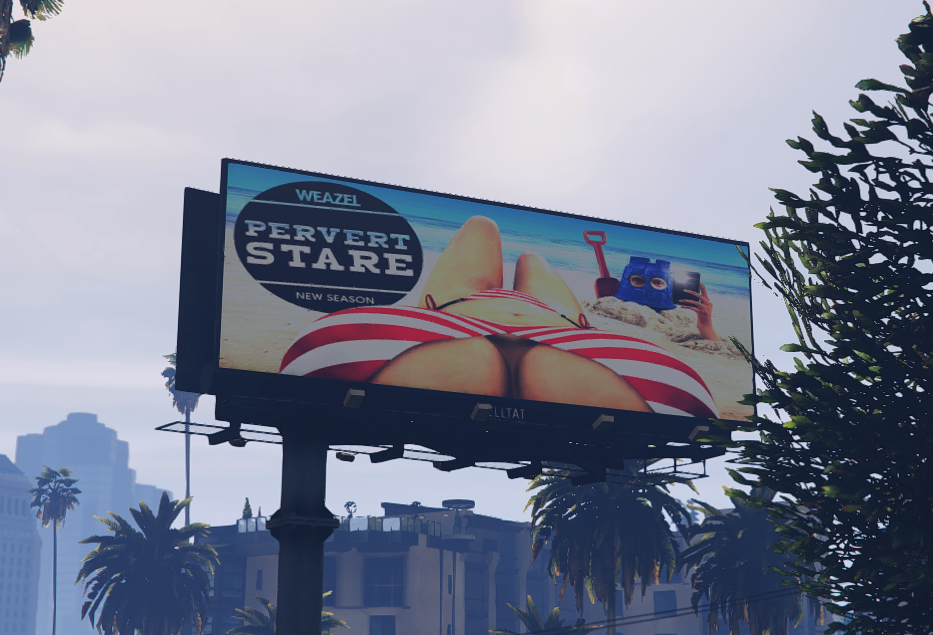 Les meilleurs (ou les pires) affiches publicitaires de San Andreas !