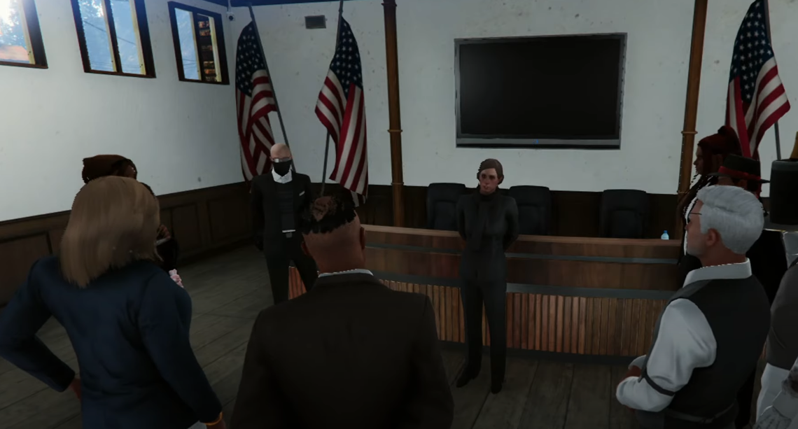 La ministre des Affaires étrangères britannique et la gouverneure discutent des ententes entre Cayo Perico et San Andreas.