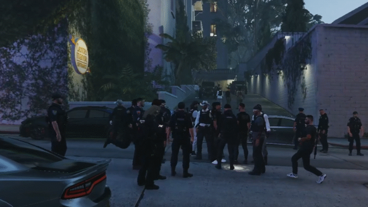 7 policiers otages : revendication des révolutionnaires en direct vidéo !