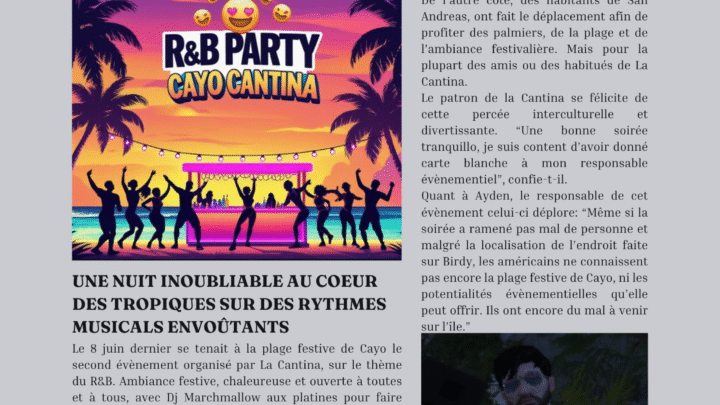 Une soirée R&B qui unit les frontières !