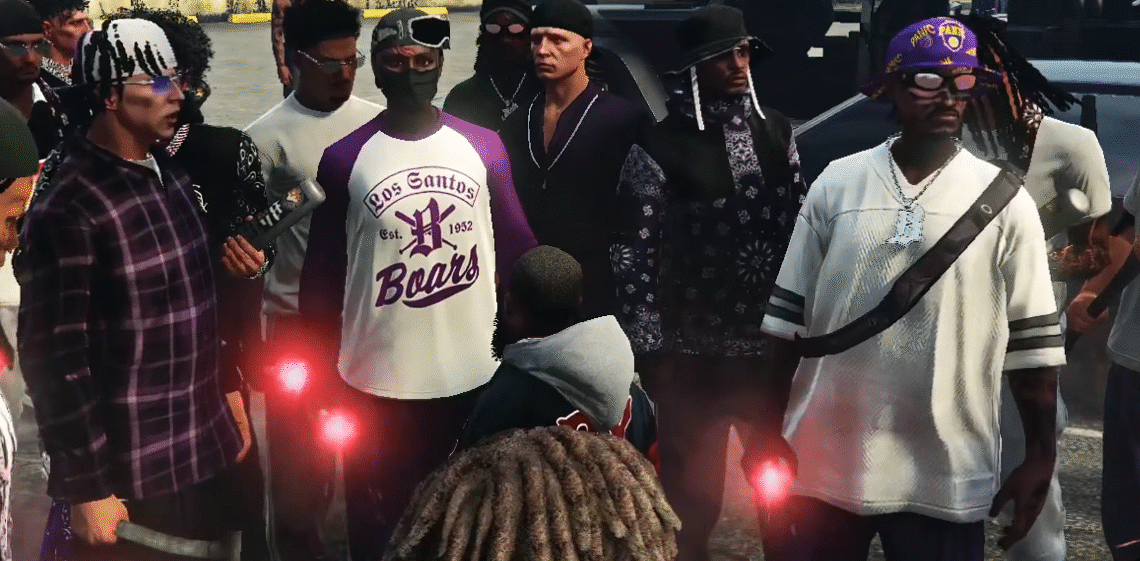 De rap à révolte, le rassemblement de Grove Street dégénère en manifestation sauvage (JT Weazel News)