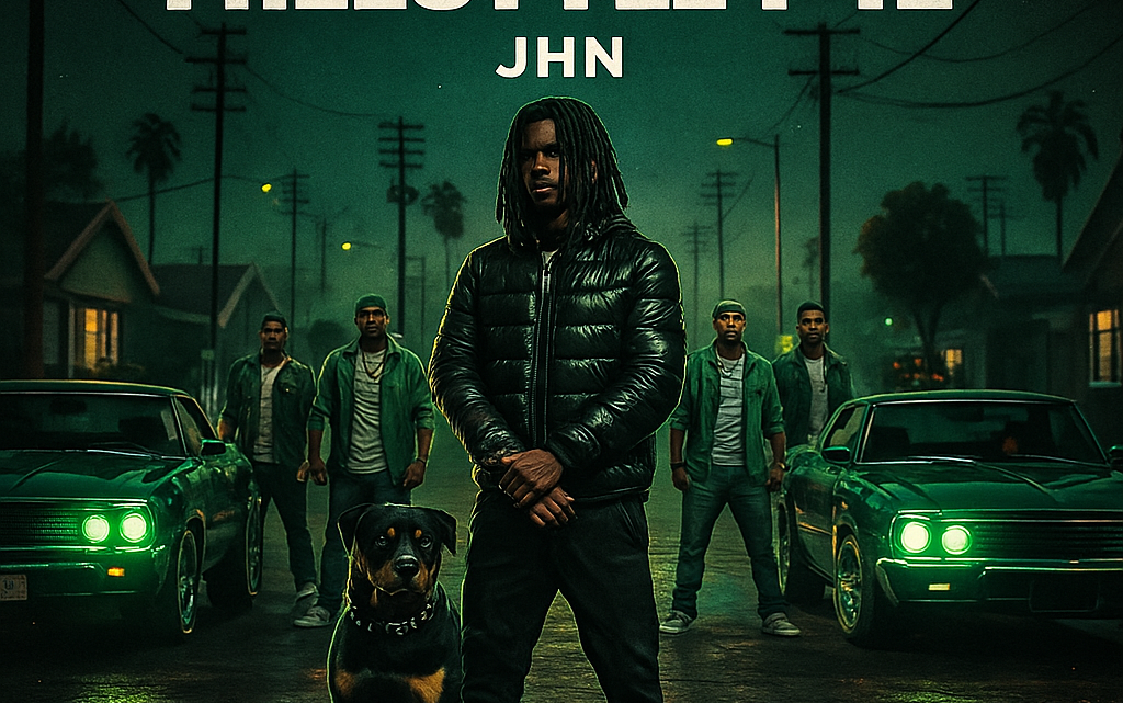 Le rappeur JHN arrive en ville et lance son premier freestyle F4L !