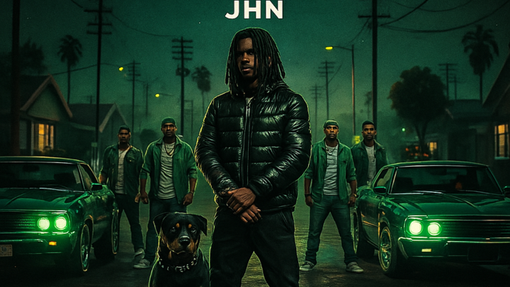 Le rappeur JHN arrive en ville et lance son premier freestyle F4L !