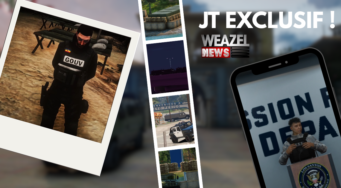 JT Weazel News Exclusif ! 48 heures de guerre : San Andreas face à Cayo Perico.