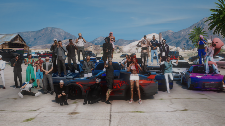 Sandy Shores : le Japan Drift Club transforme l’aérodrome en temple de l’automobile 🚗 !